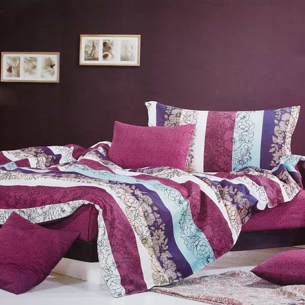 100% Cotton 4Pc Comforter Cover - Love In The Rhine