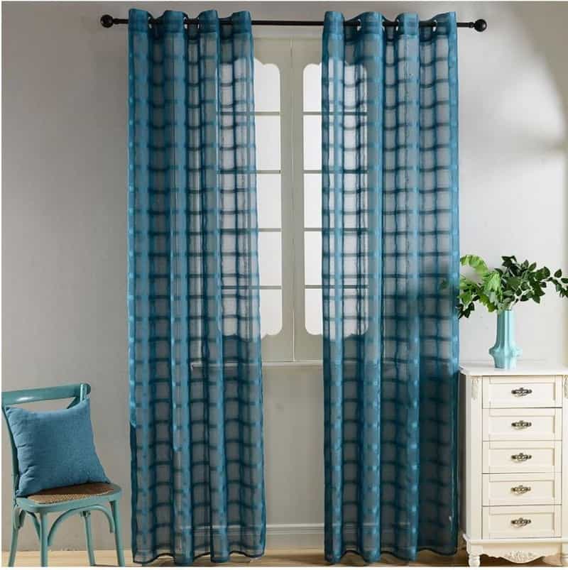 Sheer Curtain Panels - Dolce Mela - Santa Cruz