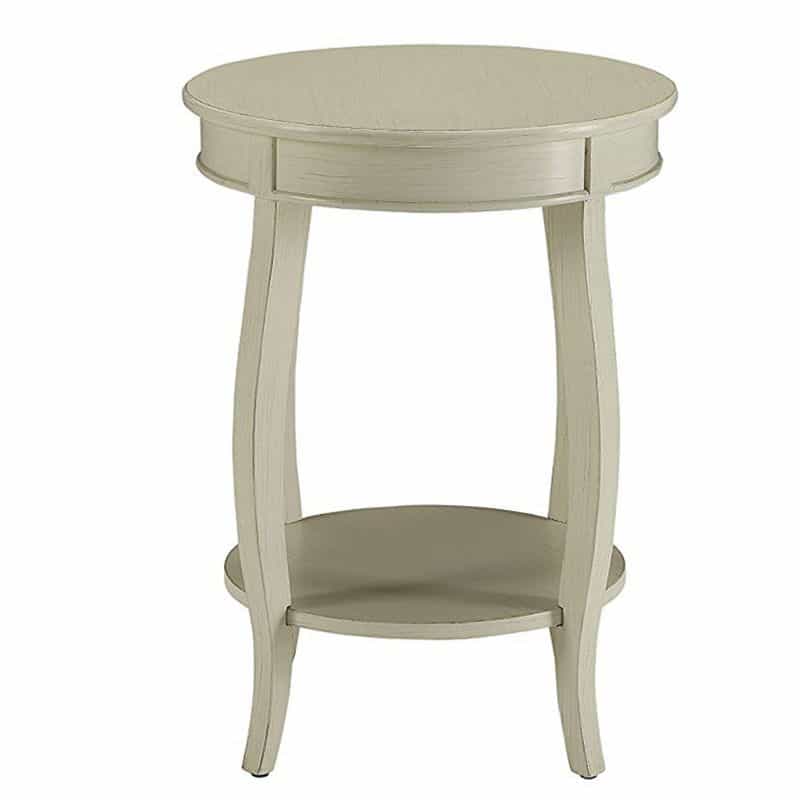 Fashionable Side Table, Antique White