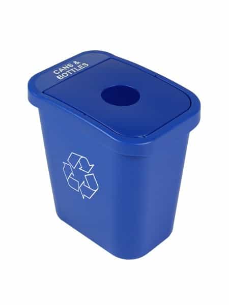Busch Systems BILLI BOX Single 7 G Cans & Bottles Circle Blue Bin