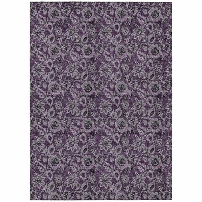 Chantille Acn661 Purple 5' X 7'6" Rug