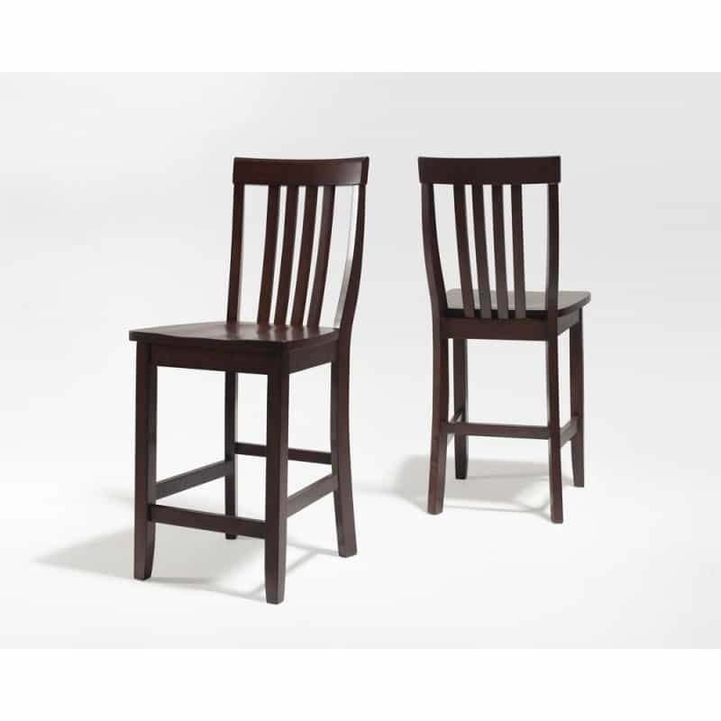 School House 2-Piece Counter Height Bar Stool Set - 2 Stools