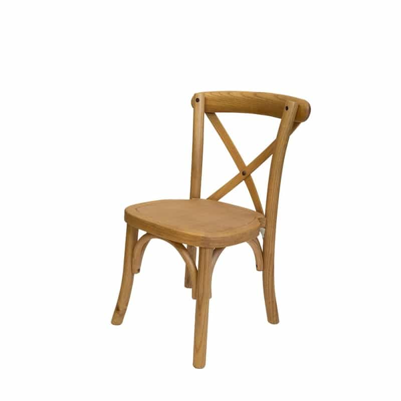 Commerical Seating Products Kids Tinted Raw Crossback Chairs