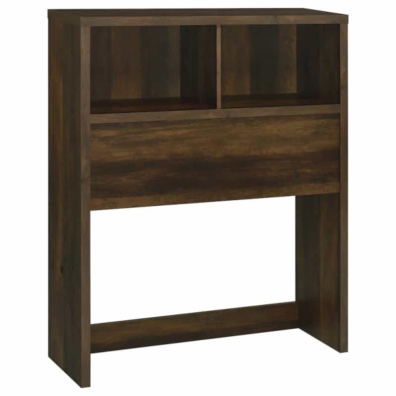 Westpark 49-Inch Twin Bookcase Headboard Dark Pine