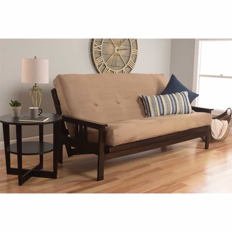 Monterey Frame-Espresso Finish-Suede Peat Mattress