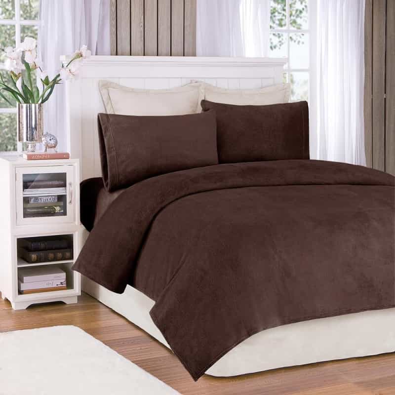 100% Polyester Knitted Plush Sheet Set,Bl20-0450