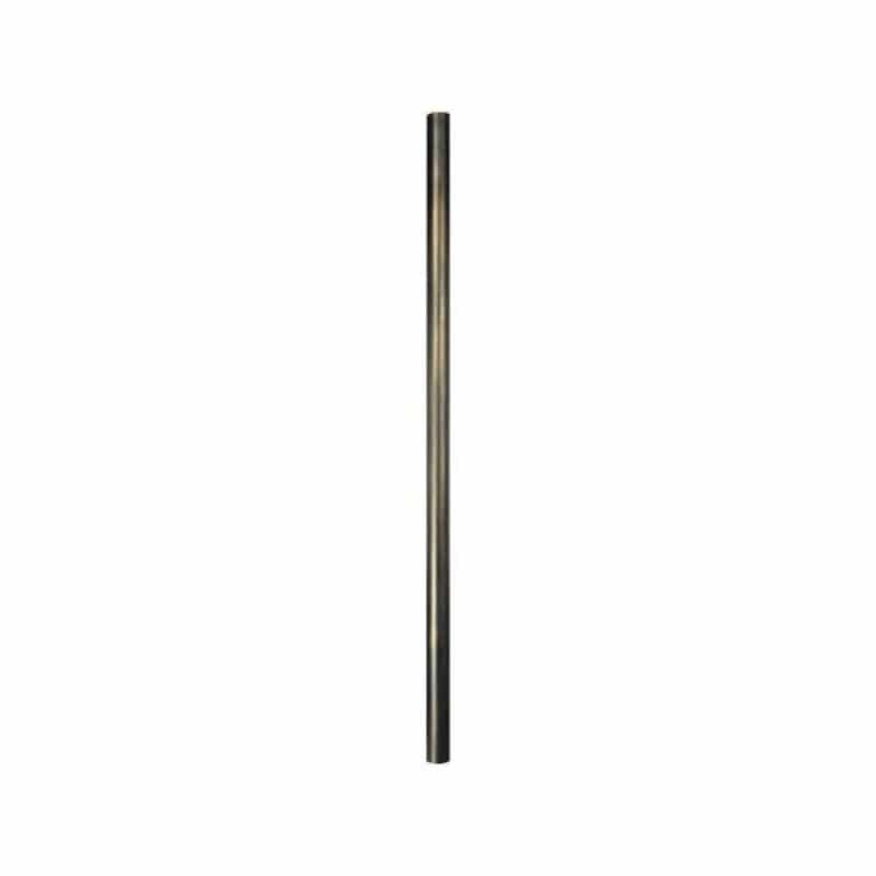 390-Pc-Cp - 7' Smooth Aluminum Direct Burial Post With Photo Cell