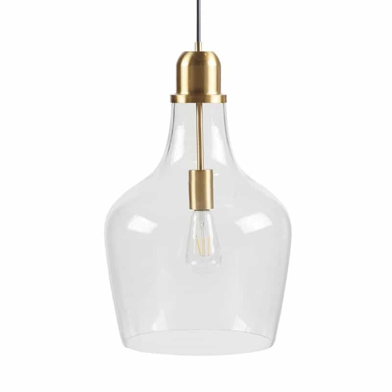Bell Shaped Glass Pendant