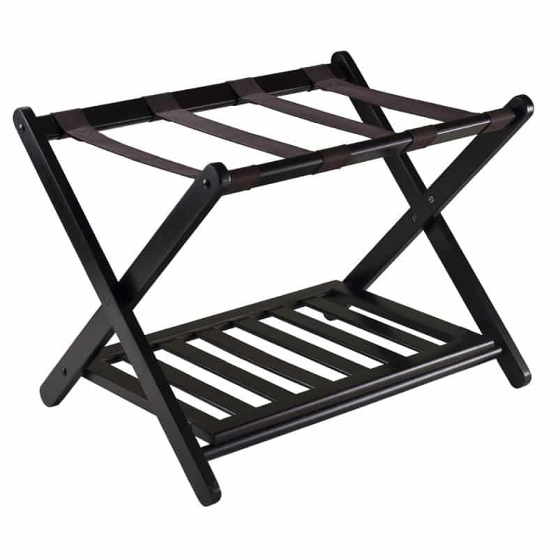 Reese Luggage Rack With Shelf