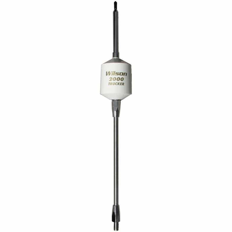 Wilson T2000 Series Black Mobile Cb Trucker Antenna With 10In Shaft 49In