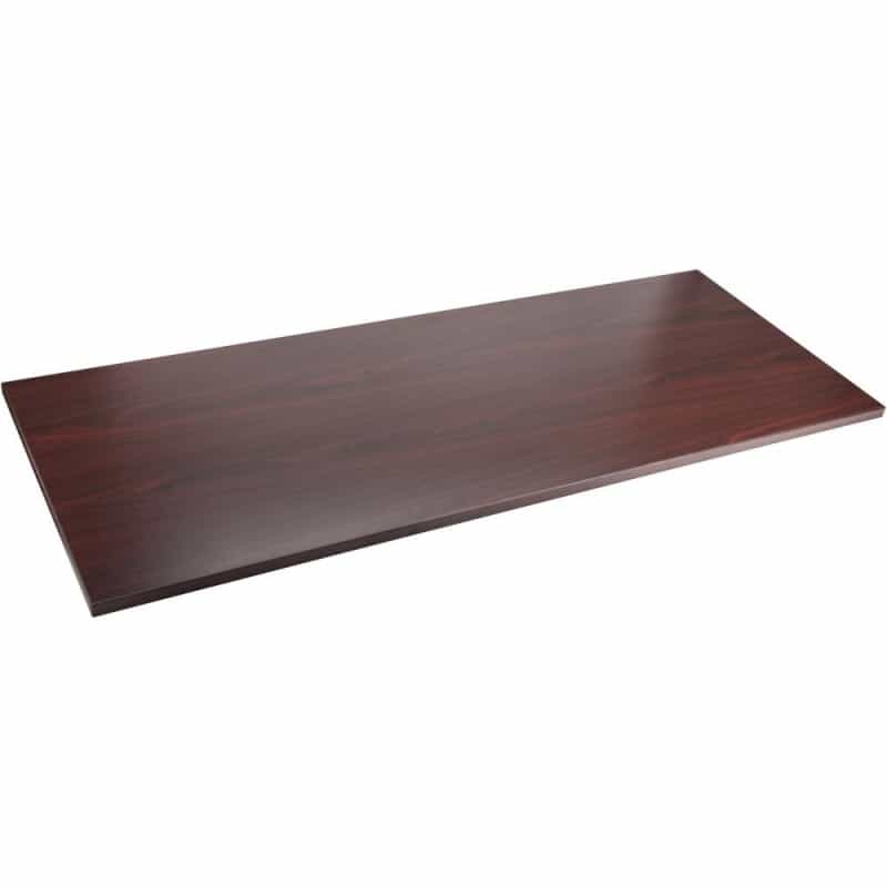 Lorell Relevance Series Tabletop - Rectangle Top - Contemporary Style - Height Adjustable - 72" Table Top Width X 30" Table Top Depth X 1" Table Top Thickness - Conferencing - Assembly Required - Maho