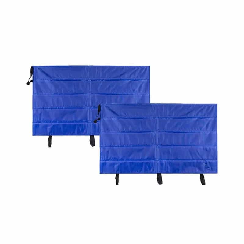 Border Pocket Chart Storage, 5 Pockets, Pack Of 2