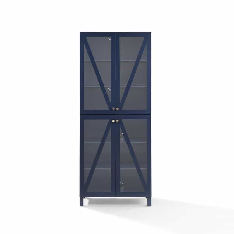 Cassai Tall Kitchen Storage Pantry - 2 Stackable Pantries