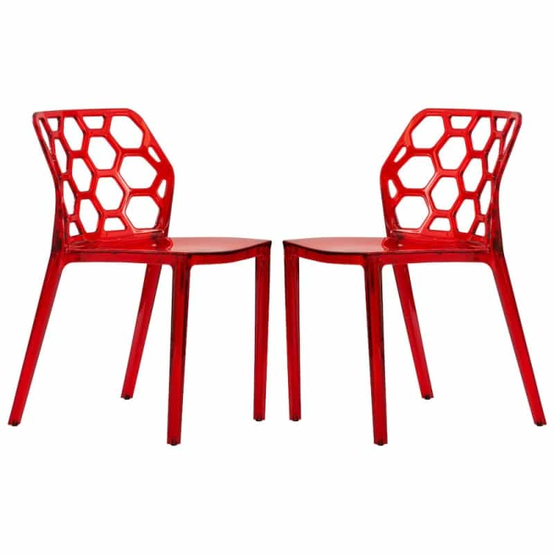 Modern Dynamic Dining Chair, Set Of 2