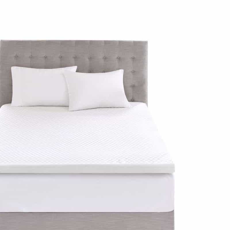 3" Cooling Gel Memory Foam Mattress Topper With Removable Cooling Cover