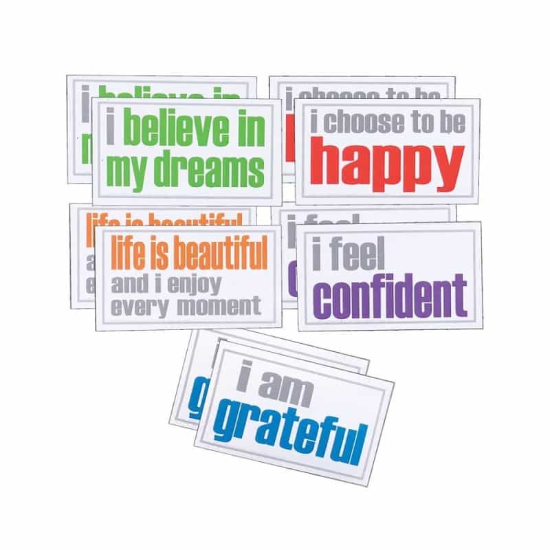 Confidence Magnets, 5 Per Pack, 2 Packs