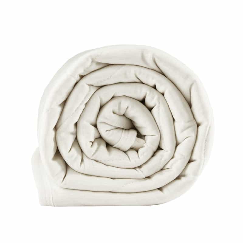 Cooling Touch Down Alternative Throw In Ivory Color