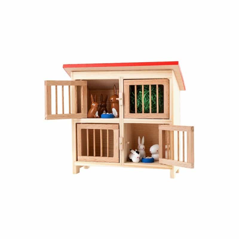 Easter Figures - Rabbit Hutch