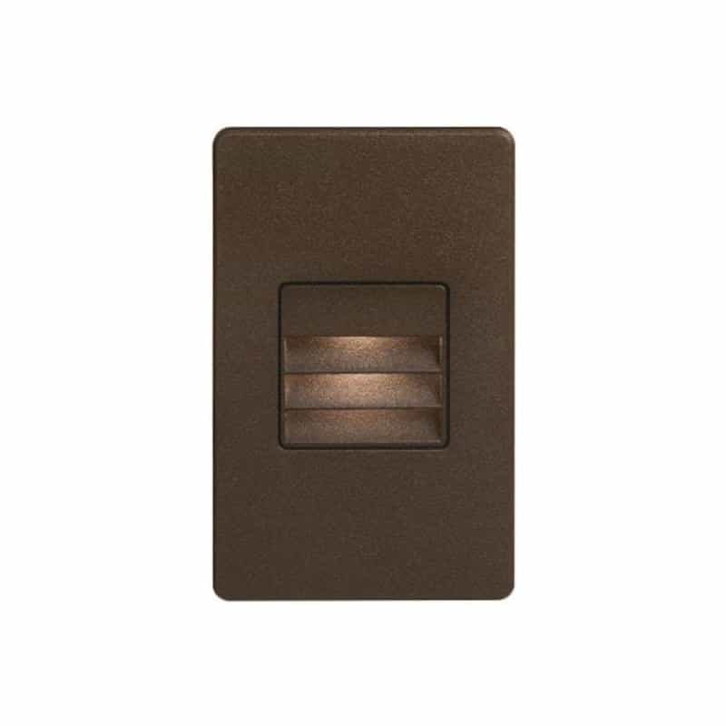 Bronze-Rectangle In/Outdoor 3W Led Wa