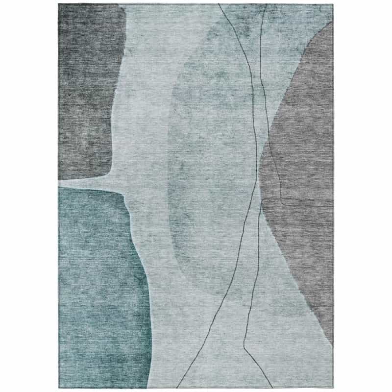 Chantille Acn696 Teal 5' X 7'6" Rug