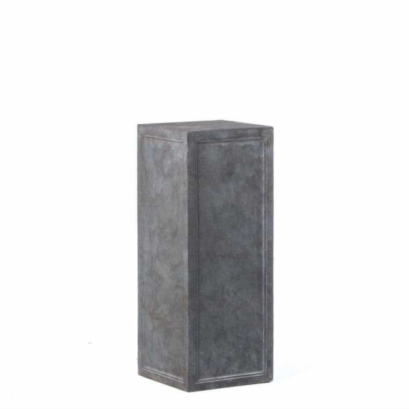 Tall Contadina Pedestal, Stromcloud Finish