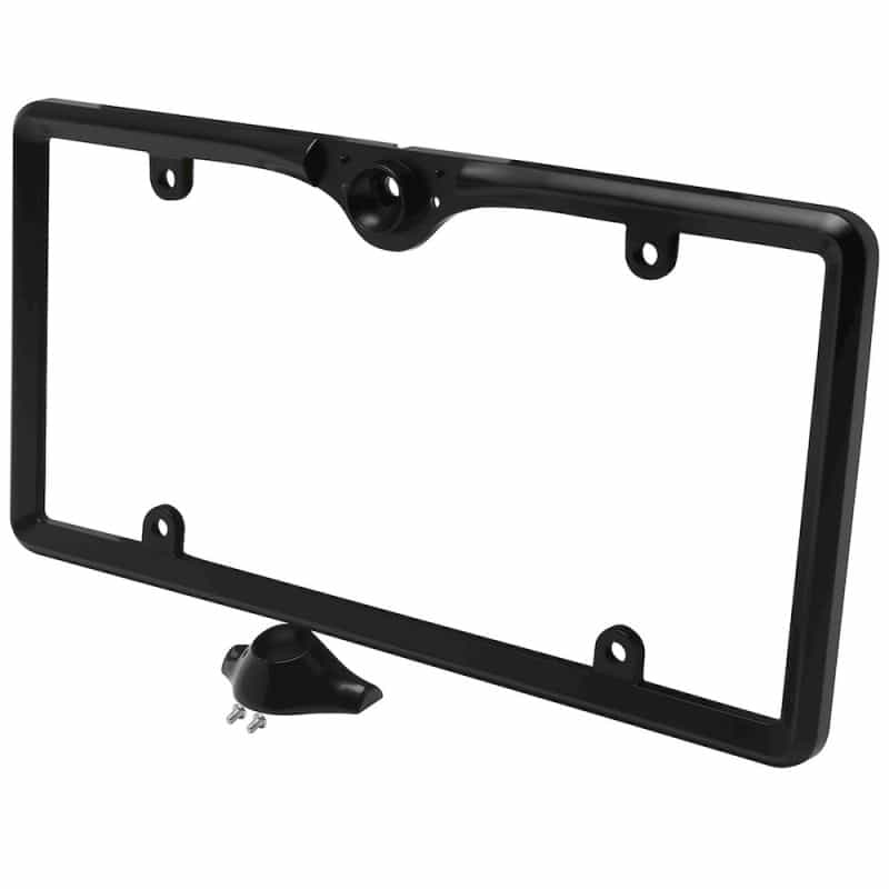 License Plate Frame Black Cam 300 400