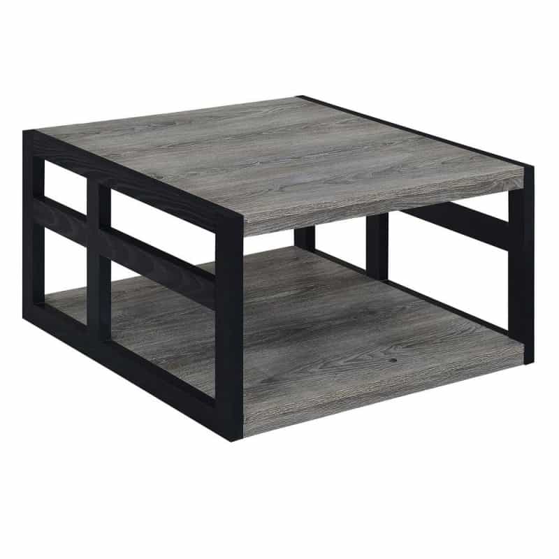 Monterey Square Coffee Table With Shelf
