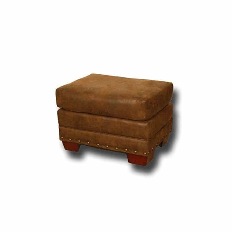 Buckskin Ottoman