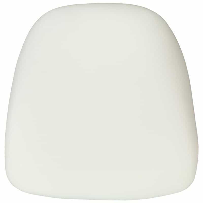 Hard Ivory Fabric Chiavari Chair Cushion