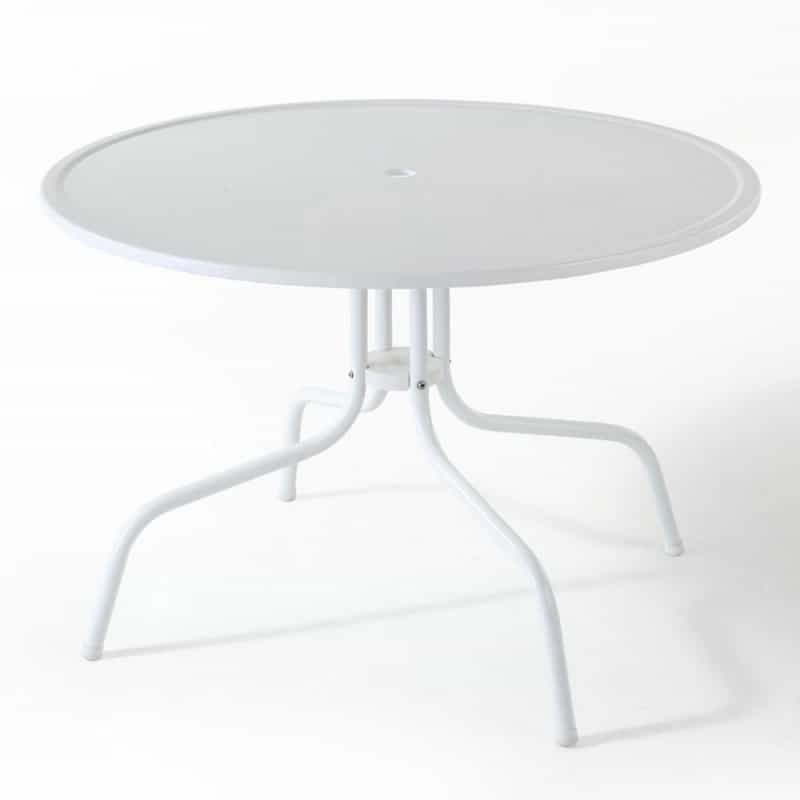 Griffith 39" Round Retro Outdoor Dining Table