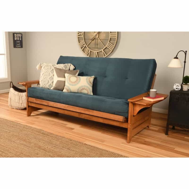 Phoenix Frame-Barbados Finish-Suede Navy Mattress