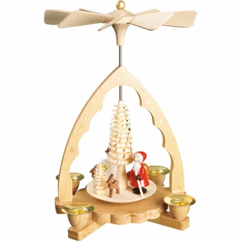 Pyramid - Santa, Deer And Snowman