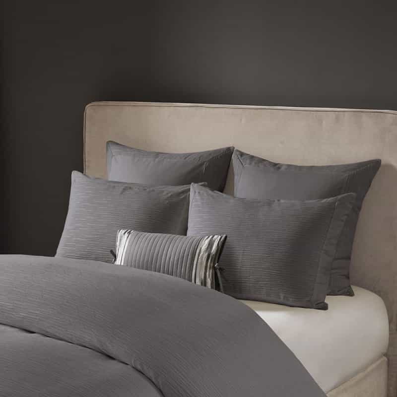 Embroidered Cotton Oblong Decorative Pillow