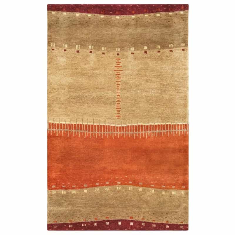 Hand Tufted Cut Pile Wool Rug, 8' X 10'