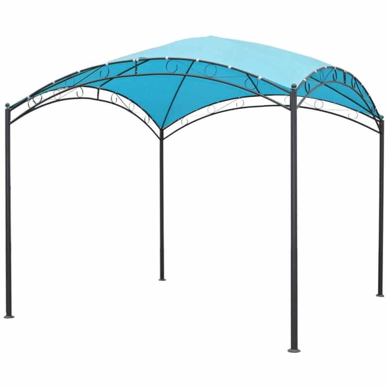 Square 10 Foot Dome Top Gazebo