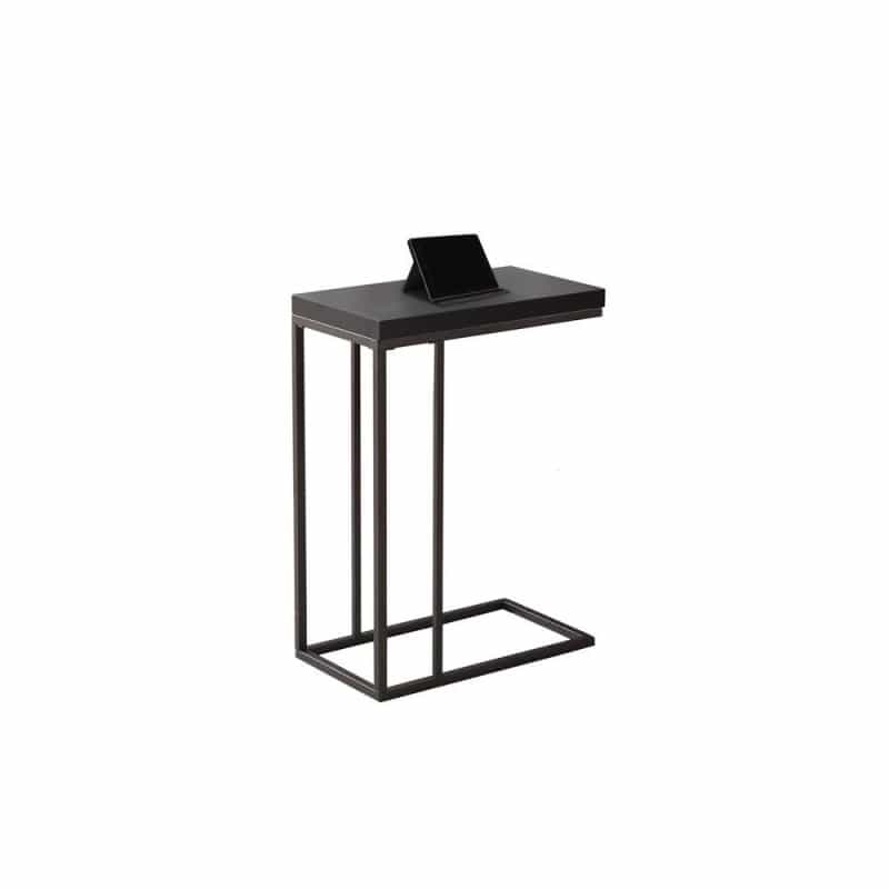 Accent Table, C-Shaped, End, Side, Snack, Living Room, Bedroom
