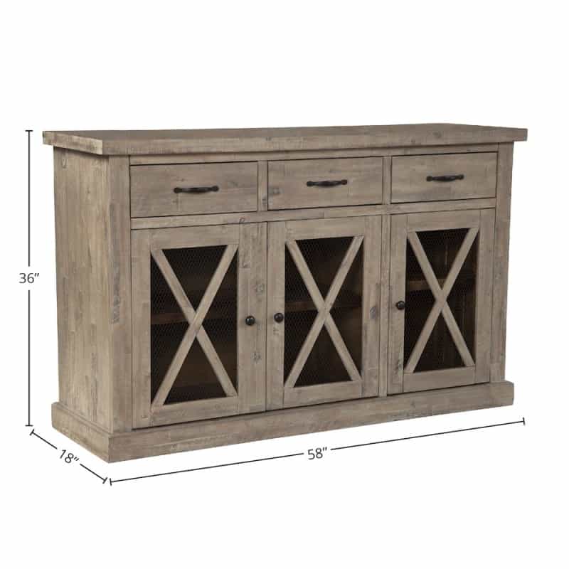 Newberry Sideboard, Weathered Natural