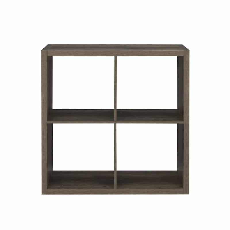 Galli 4 Cubby Storage Cabinet Grey