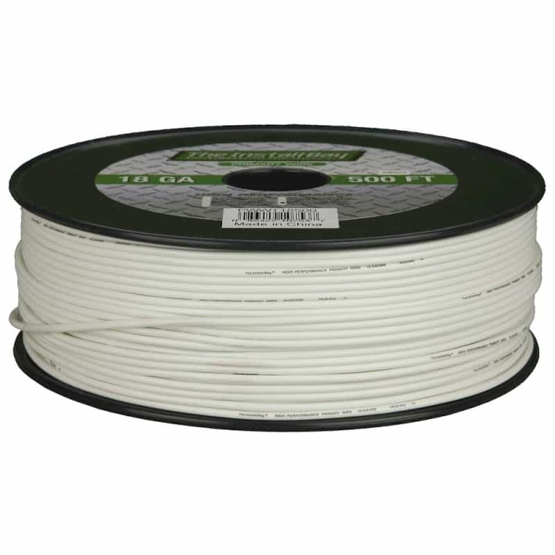 Primary Wire 16Ga Copper Whit Coil 500Ft