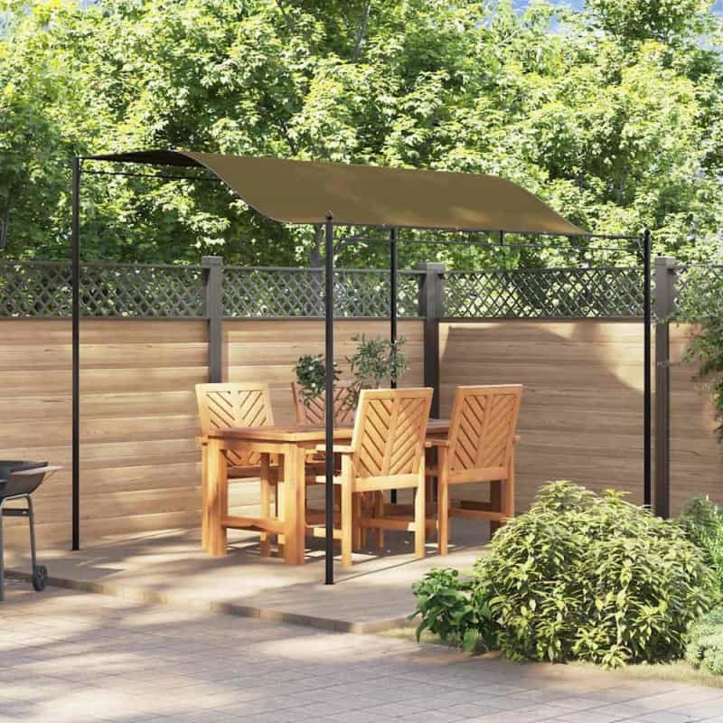 Vidaxl Sunshade Awning 9.8'X7.9'Taupe 0.6 Oz/Ft²