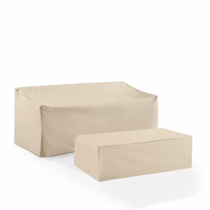 2Pc Outdoor Furniture Cover Set - Sofa & Coffee Table