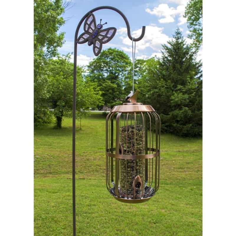 Outdoor Leisure Products Deluxe Bird Feeder In Copper