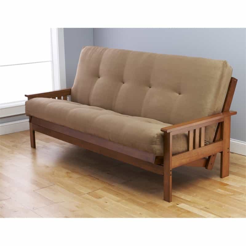 Monterey Frame-Barbados Finish-Suede Peat Mattress