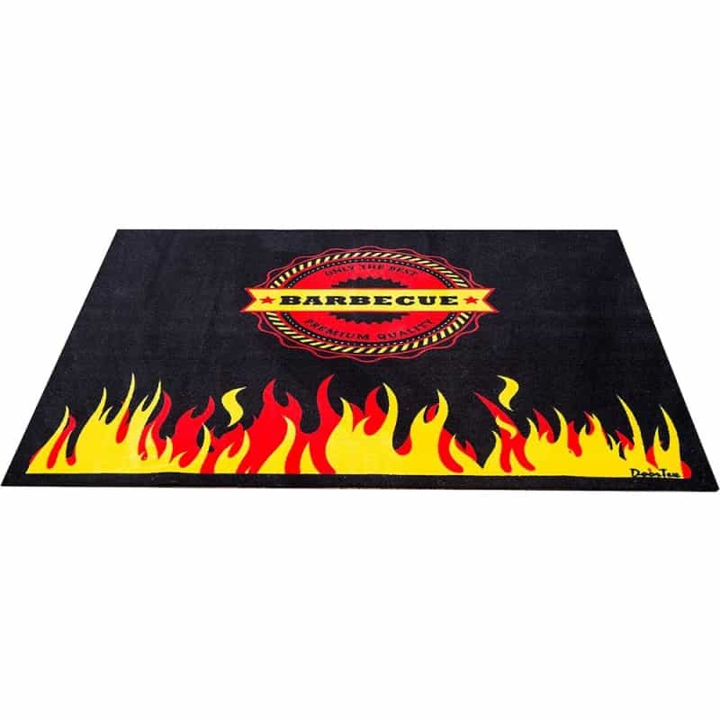 Flame Design Fire Retardant Bbq Mat - 39" X 60"