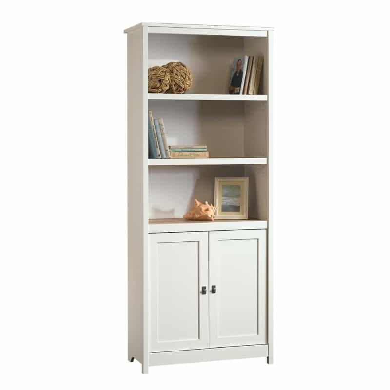 Cottage Road Library, Soft White Finish