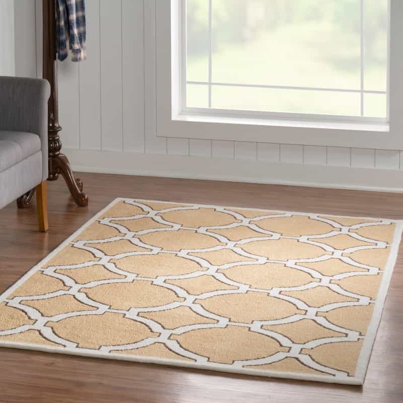 Geo Kelli Goldenrod & Ivory 5X7, Rug