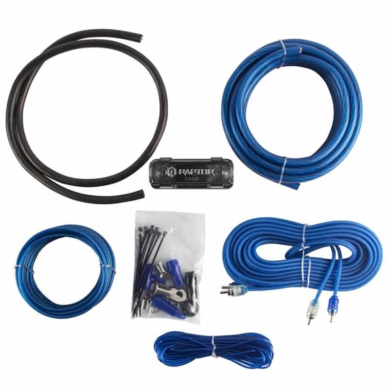 4 Gauge Amp Kit Bulk Series R2