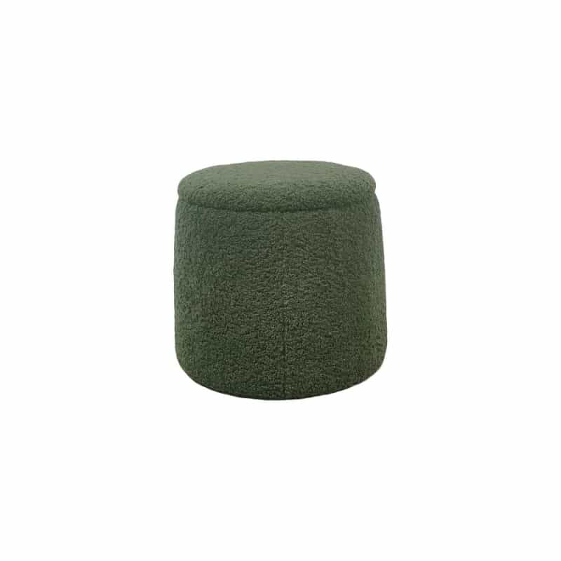 Round Storage Ottoman