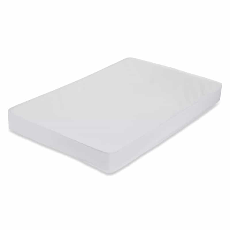 3" Waterproof Mini/Portable Crib Mattress Pad With Easy To Clean Cover For La Baby Non-Full Size Cribs Only