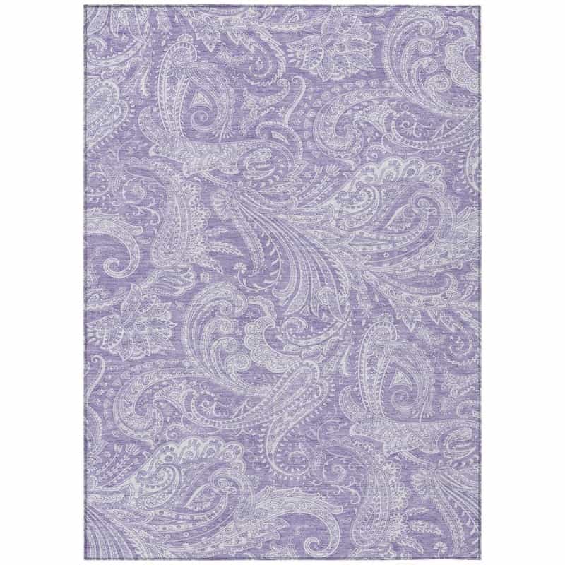Chantille Acn654 Purple 5' X 7'6" Rug